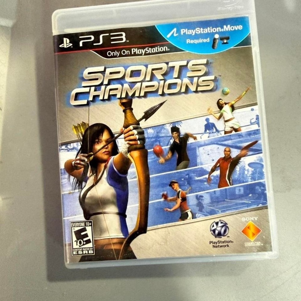 Sports Champions PS3 Game Complete PlayStation Move Compatible